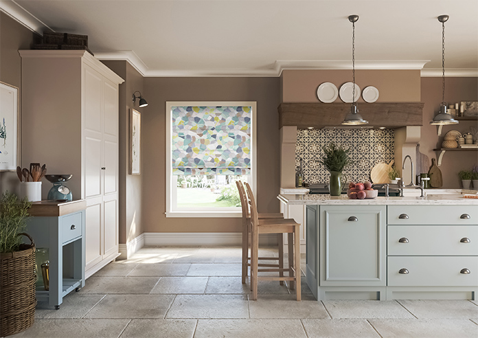 Whinfell, Aqua - Roman Blind - Image 8